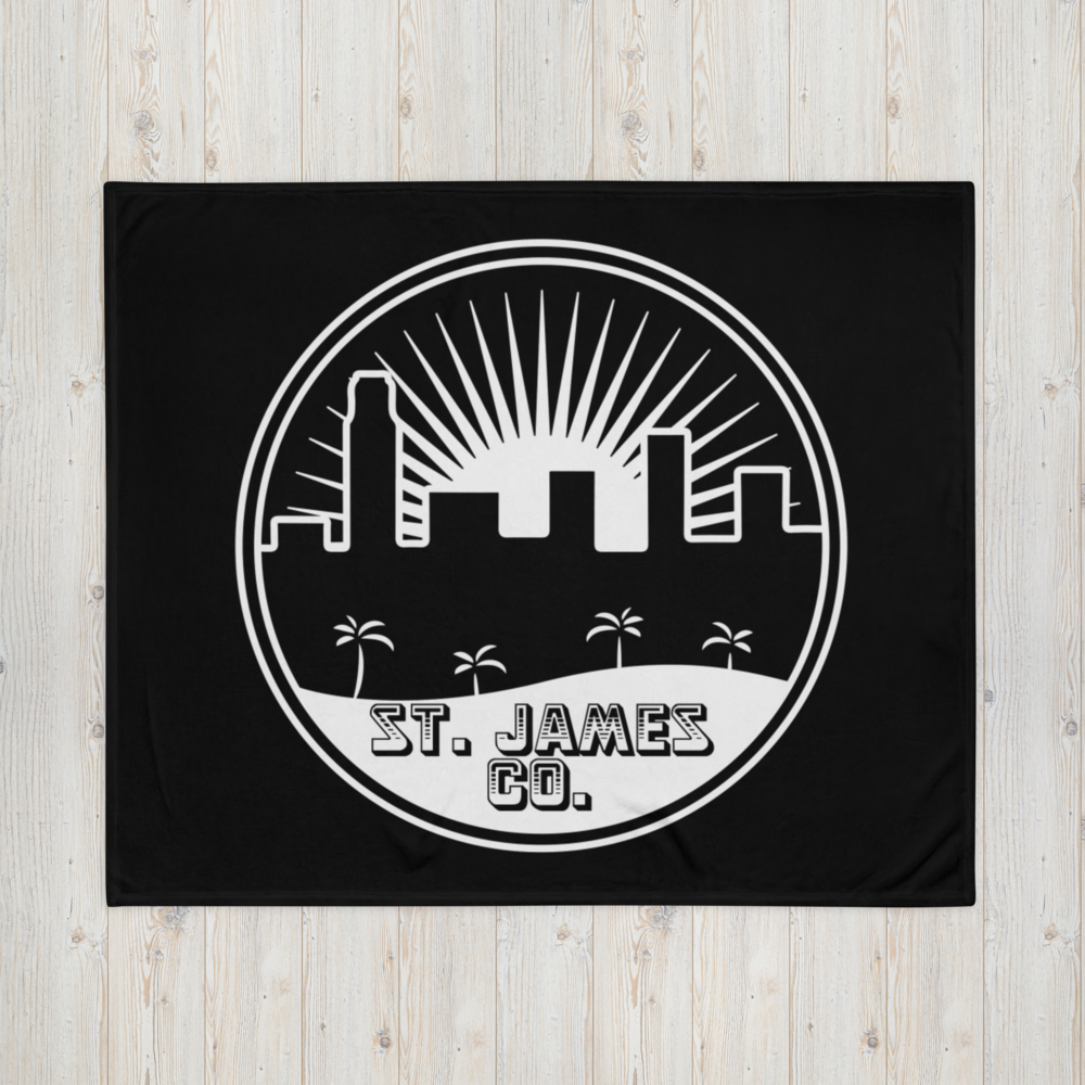 ST. JAMES CO. THROW BLANKET